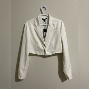 F21 CROPPED BLAZER